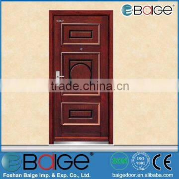 BG-A9005 outside metal armored wood door design