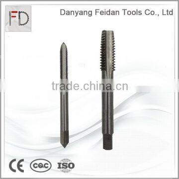 Powered High Speed Steel Metric Straight Flute Tap with Taper or Square End Tap