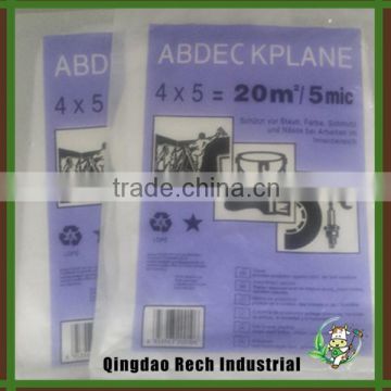 china factory damp proof polythene cover sheet