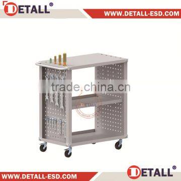 Professional Shelf Adjustable ESD Box Trolley