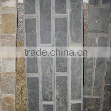 grey color wall cladding art stone culture stone