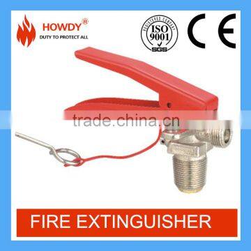 2016 Howdy portable CO2 portable fire extinguisher valve manufacturer from China