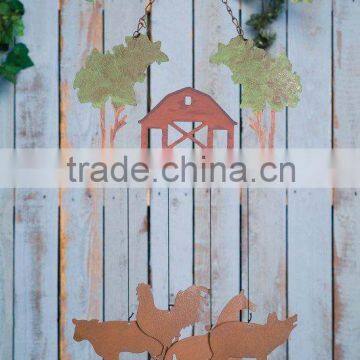 Garden Decoration_Metal Outdoor Scenic Chime_Farm