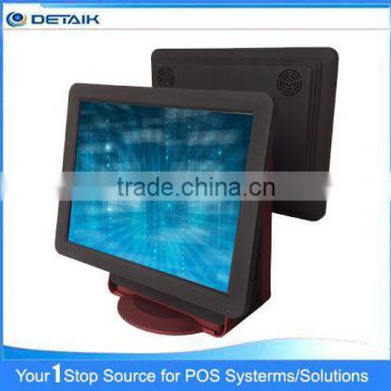 DTK-POS1533 7 Years Gold Supplier 15 Inch All In One POS System Dual Screen