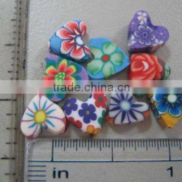 HEART SHAPE Ceramic Beads Traditional Color RANDOM STYLE RANDOM COLOR