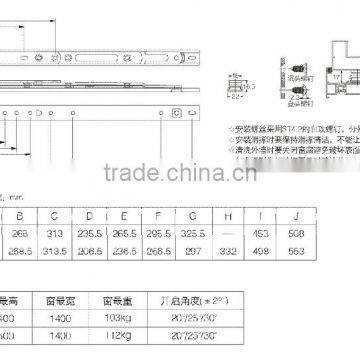 Window Hinge JW-LR8002AL