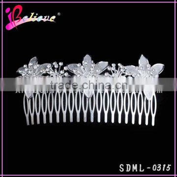 Reasonable price from factory wholesale hair jewelry flower hair comb wedding accessories bride hair