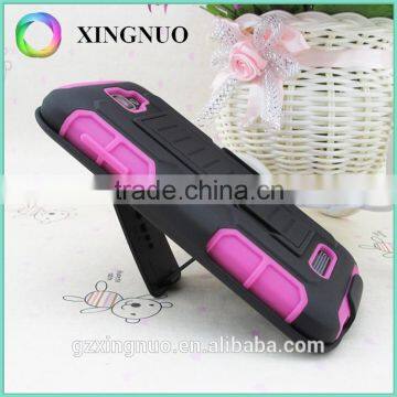 Heavy Duty Belt Clip Robot Case for Alcatel One Touch Fierce 2 OT7040T as Holster Kickstand Bumper Case photo-2