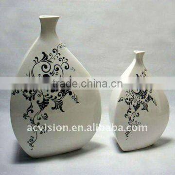 ceramic flower pot set,flower pattern ceramic sets,decorative porcelain vase