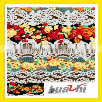 2014 Sells well Printing DTY polyester fabric 165