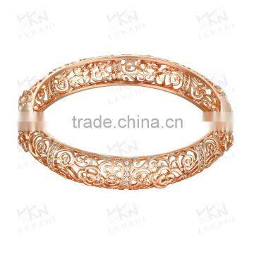 KZCZ027 18K Gold Plated Jewelry Bangle photo-2