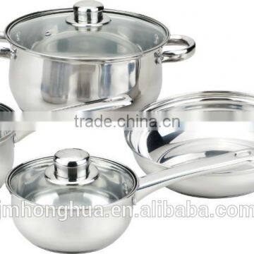 7 PCS stainless steel cookware set