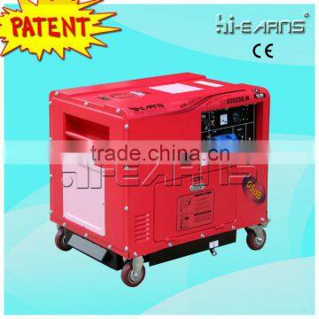 air-cooled super quiet 5KVA silent generator