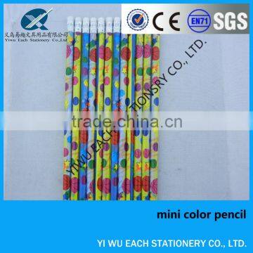 2014 hottest plastic mantle wooden HB pencil with white rubber yiwu pencil factories,pencils with logo