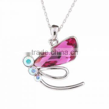 Fashion Women Jewelry Animal Shape Crystal Necklace