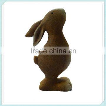 Adorable ceramic bunny rabbit figurine easter decorations wholesale