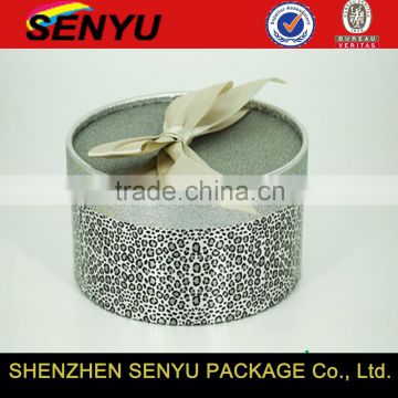 Custom Made Paper Gift Box Packaging Box Round Cylinder Box