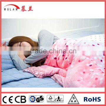 220v High quality flannel Electric cover Blanket with CE and RoHS