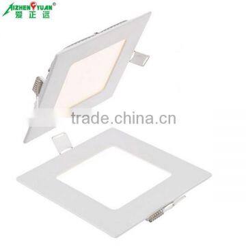 New products on china market square led clean room panel light 3w