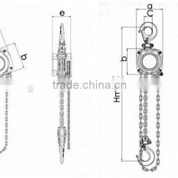10T High Quality Chain Pulley Block /Hoist &chain Block Lifting Machine CE GS TUV Approved photo-2