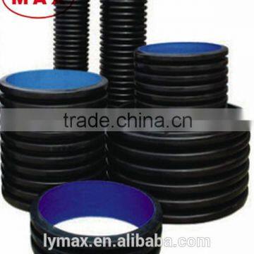 DN200 to 1000mm metal reinforced hdpe corrugated pipe for drainage