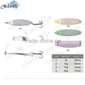 Manufacturer wholesale fishing spoon patterns copper material