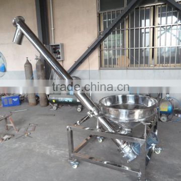 used stainless steel screw auger conveyor/inclined auger conveyor