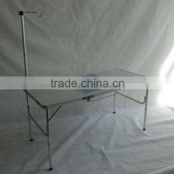 Korea brushed silver handy garden folding picnic table