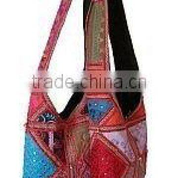 Hippie Boho Ethnic India Handicraft Sling Shoulder Bag,Tribal Bohemian Shoulder bags,bohemian style fashion women's shoulder bag