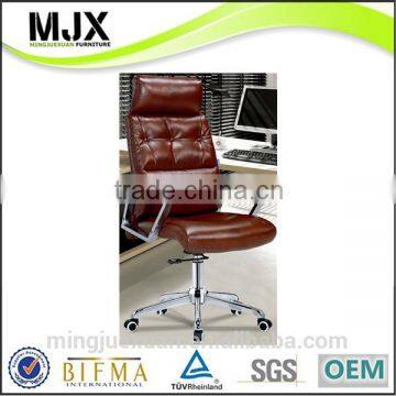 good quality brown manager chair