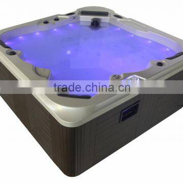 outdoor 6 person jet whirlpool bathtub with tv