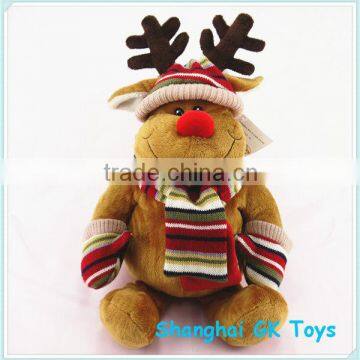 Plush Toy Cute Christmas Reindeer