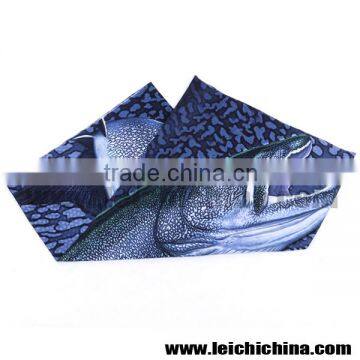 Salmon Pattern Seamless Tube Headware