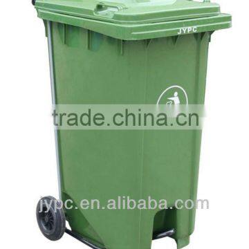 Outdoor 240L Industrial Plastic Garbage Bin with Pedal