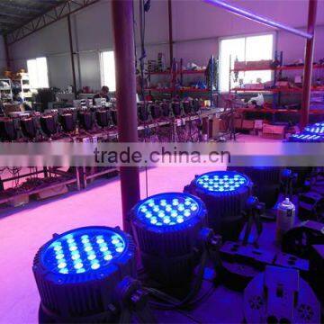 Guangzhou factory price LED 54*3W waterproof out door led par light