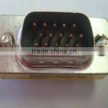 durable HDB15M TO HDB15F adapter (three rows)