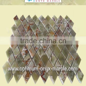 GREEN ONYX MOSAIC TILE - 017