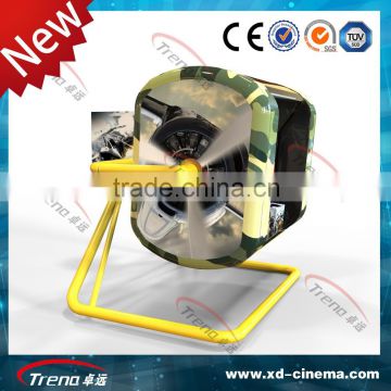 2015 hot sell Real 3D4D5D7D9D12D fly feeling 360 flight simulator/cockpit flight simulator