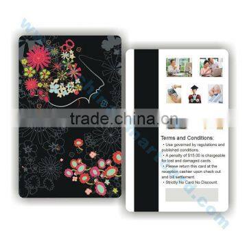 Hot sell high quality manufacturer PVC Discount Card Plastic warranty cards