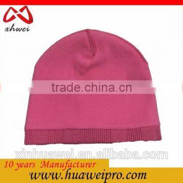 Custom Logo Winter Beanie Hat Womem Chunky Knit Warm 100% Cotton Beanie Cap photo-5