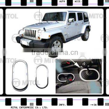 Chrome Interior Kit Shift Frame For Jeep WRANGLER, Auto Accessories