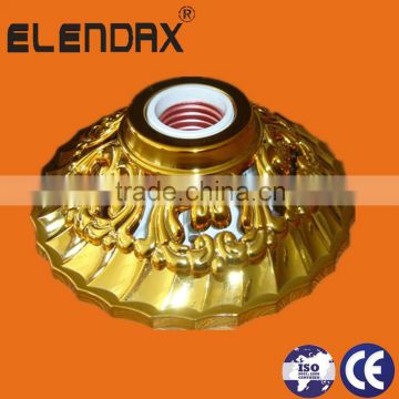 ABS brass colorful B22 E27 ceiling lamp holder (H5115-10)