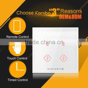 Wireless Touch Zigbee Smart Home Light Control System Switch Light Control System