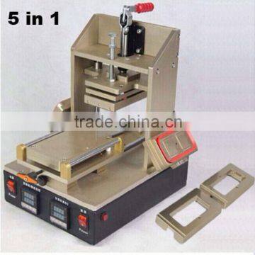 5 in 1 Mobile Phone Lamination Machine LCD Separator for LCD Mid Frame Bezel with LCD Assembly Frame Remover