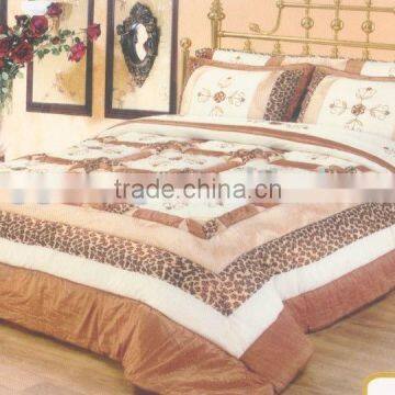 cheap suede patchwork quilt