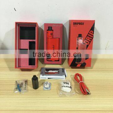 Kanger 7ml big capacity Dripbox 60w 18650 box mod kit bottom top filling from Kangertech