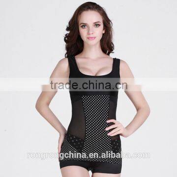 Womens Body Shaper shaping camisole Abdomen Tummy Chest Control Corset Shapewear