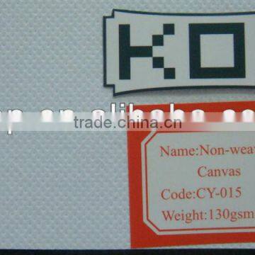 Polyester Canvas--Non-weavon Canvas 130GSM