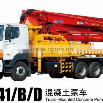 HB41 truck-mounted concrete pump