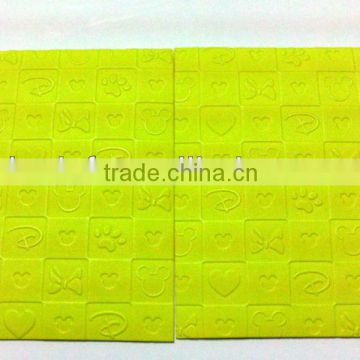 embossed material custom foam sheet